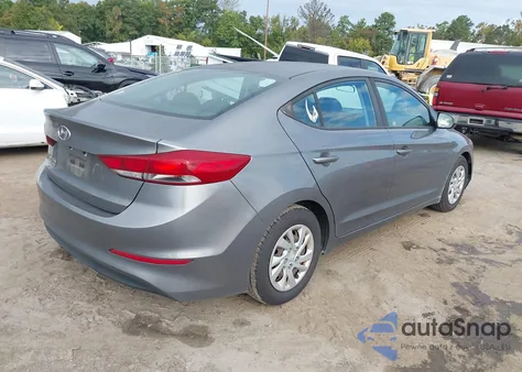 2018 Hyundai Elantra Se from USA, damaged, VIN 5NPD74LF7JH272280